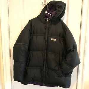 Men’s ADIDAS Hooded Down Puffer Coat XL